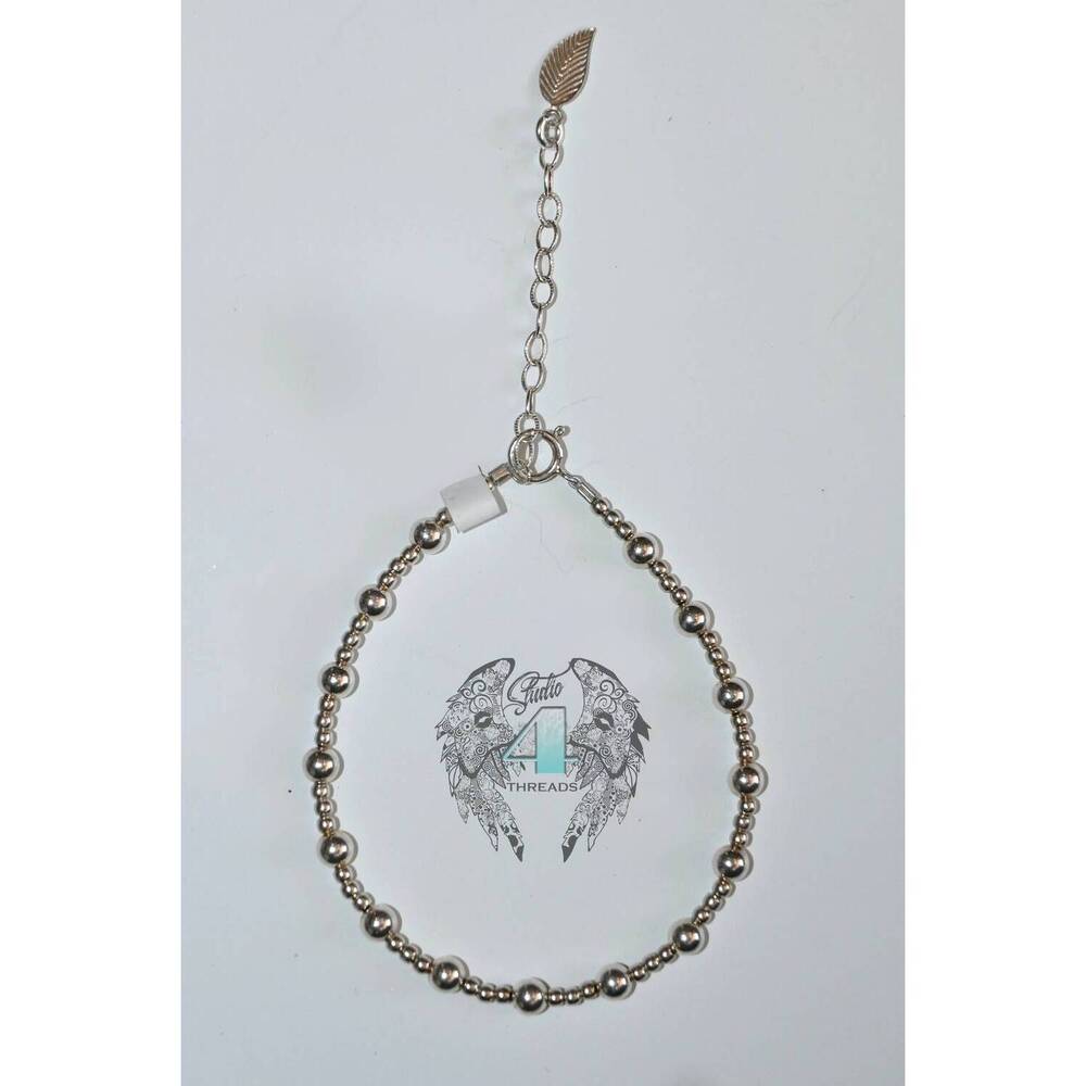 NEW BARA BOHEME women's angelina clasp bracelet in silver